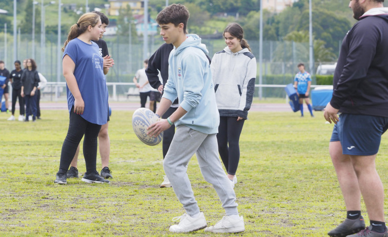 El Club de Rugby Ferrol organiza una jornada de puerta abiertas