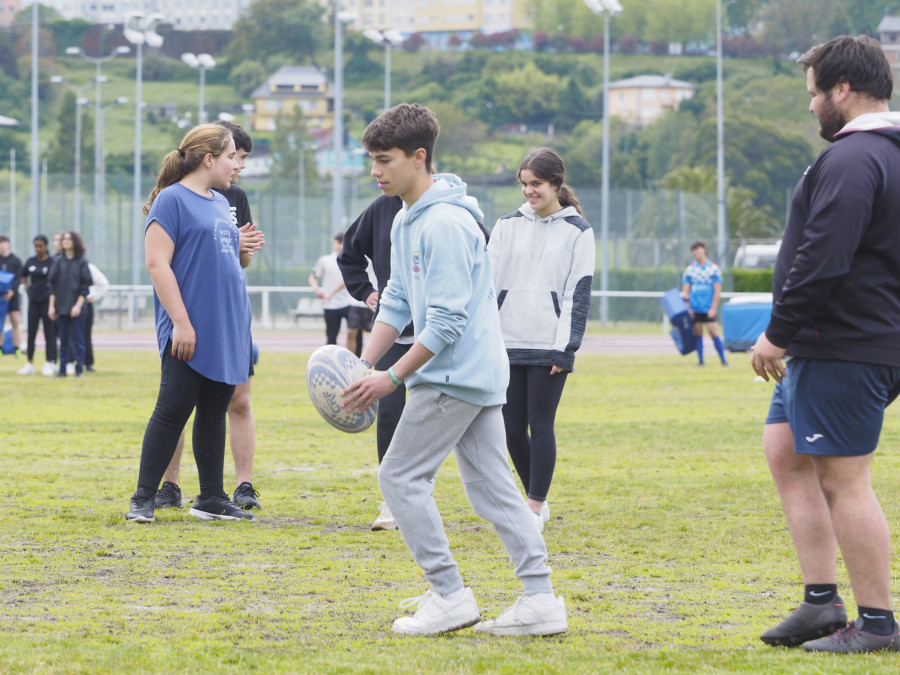 El Club de Rugby Ferrol organiza una jornada de puerta abiertas