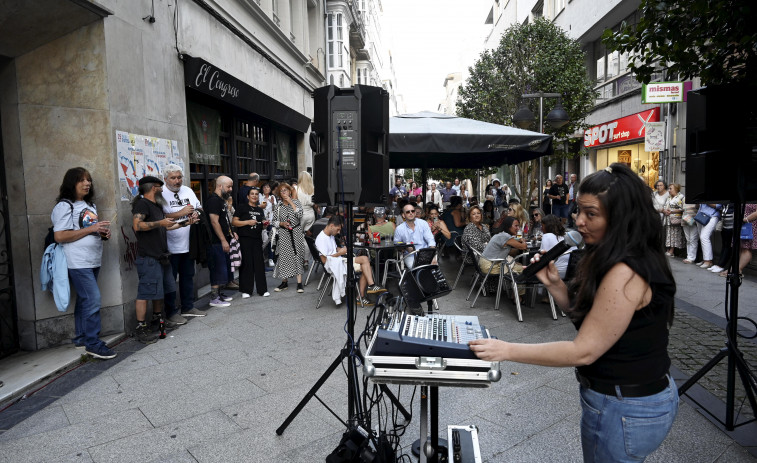 Tania protagoniza la última cita musical que propone la hostelería