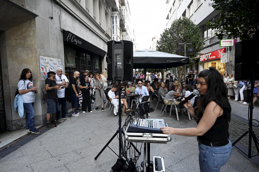 Tania protagoniza la última cita musical que propone la hostelería