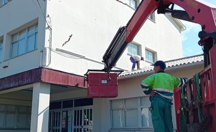 Los colegios de Cariño y Ortigueira se ponen a punto para el inicio del curso