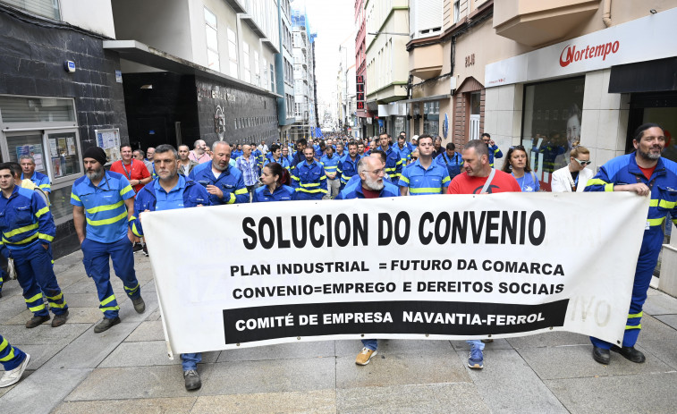 La asamblea en Navantia sobre los bloqueos no se hará antes del 9 de septiembre