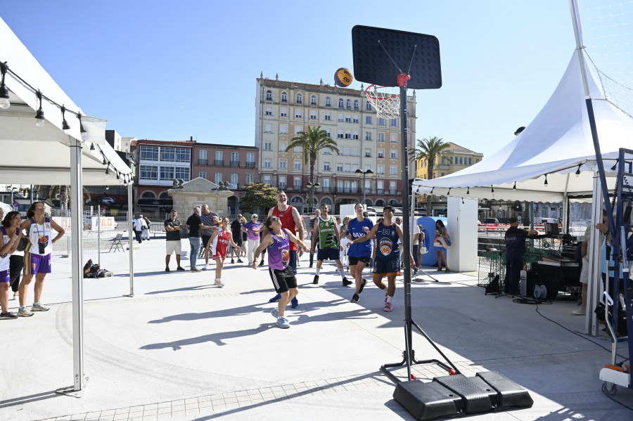 EncestaRías da baloncesto y banda sonora al puerto de Ferrol