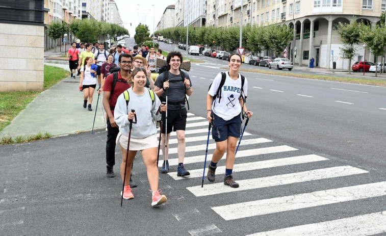 El Camino Inglés se revela como la alternativa del verano para miles de viajeros desde Ferrol