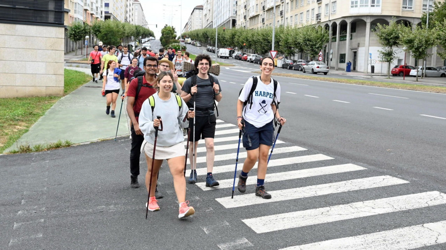 El Camino Inglés se revela como la alternativa del verano para miles de viajeros desde Ferrol