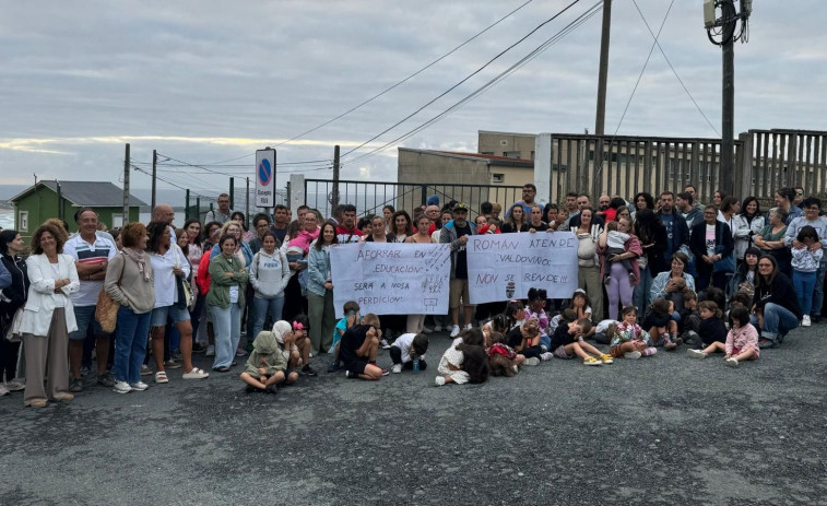 Unión en Valdoviño para reclamar el desdoble de 5º de Infantil