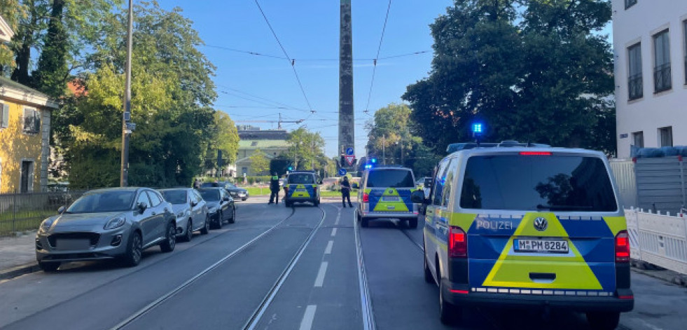 Muere una persona herida por la policía en un tiroteo junto al consulado israelí en Múnich