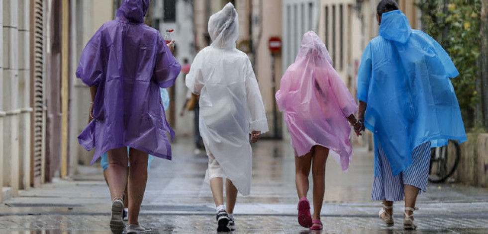 Las provincias de A Coruña y Pontevedra estarán en alerta amarilla por lluvias