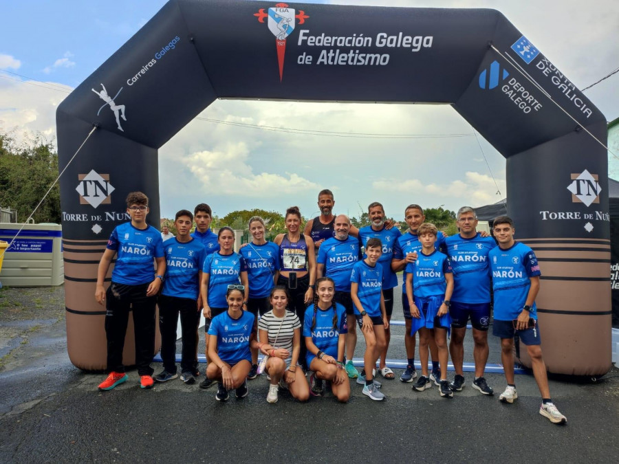 Más de 220 atletas participan en el Maratón de San Xoán de Piñeiro