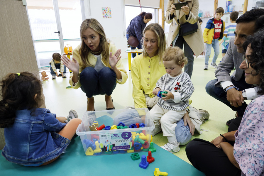 Primer día en las escuelas infantiles de la red pública