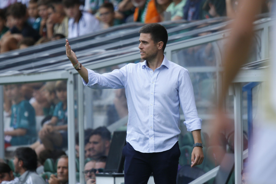 Alessio Lisci, entrenador del Mirandés: “Hemos merecido algo más nosotros”