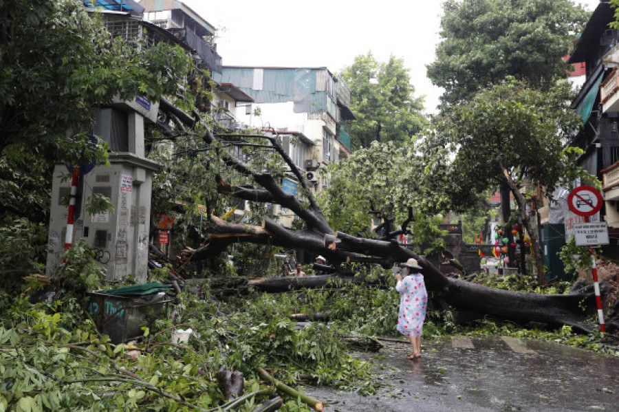 Al menos 24 muertos en Vietnam por el tifón Yagi