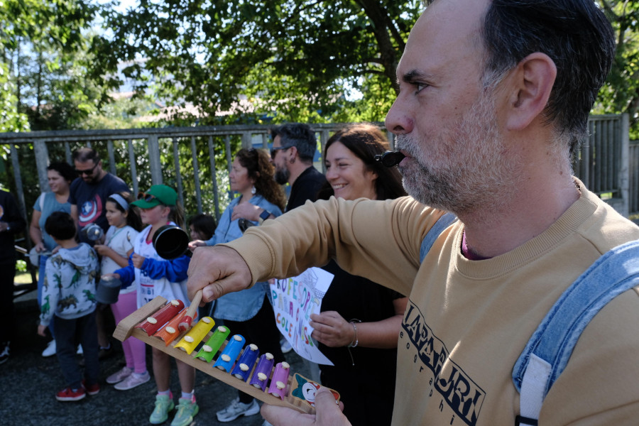 Comienza el curso en medio de protestas en varios centros y una huelga en el IES Ferrol Vello