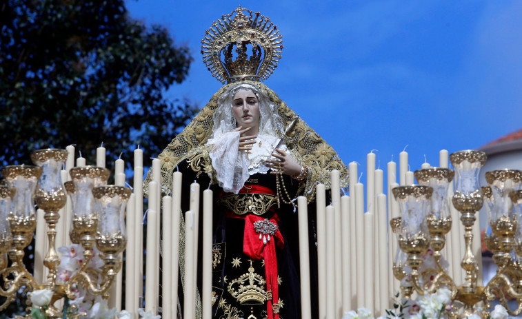 El triduo a la Virgen de Dolores comienza este viernes en Ferrol con procesión el domingo