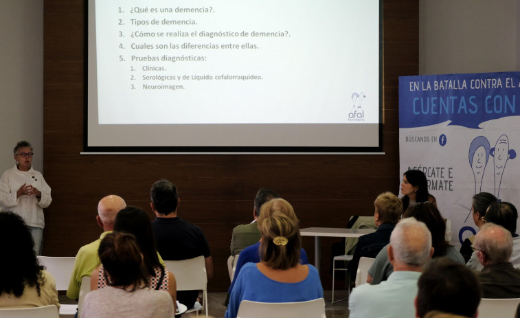 Una exposición, un circuito sensorial y una andaina para celebrar el Día del Alzheimer