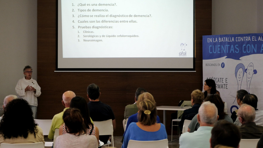 Una exposición, un circuito sensorial y una andaina para celebrar el Día del Alzheimer