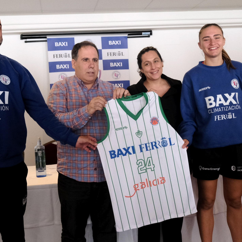 Las camisetas del Baxi para la Eurocup causan sensación dentro y fuera de Ferrol