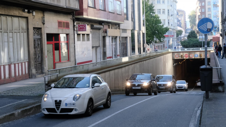 Cerrado al tráfico el túnel de la plaza de España desde este jueves