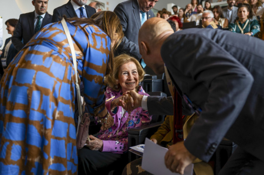 La reina Sofía preside un foro en el Día Mundial del Alzhéimer