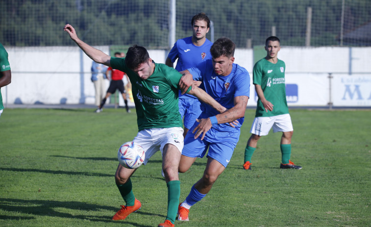 Empate “justo” en el esperado derbi entre el Galicia de Mugardos y O Val