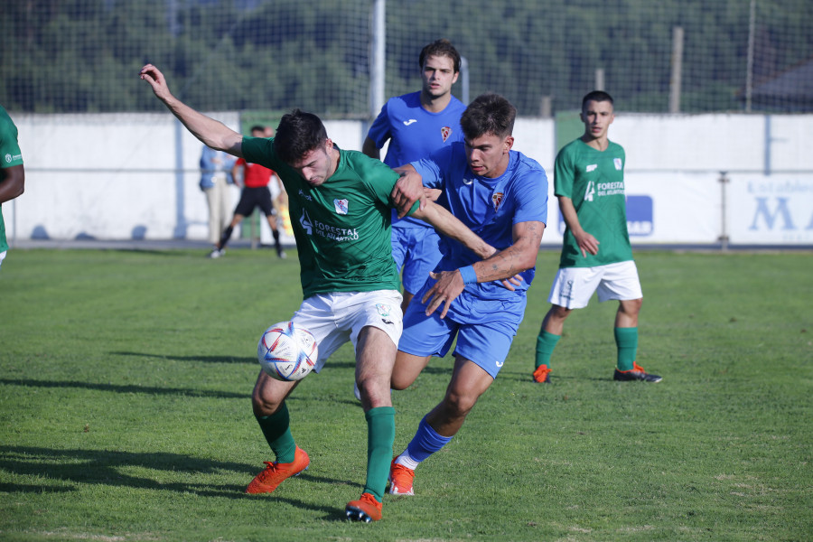 Empate “justo” en el esperado derbi entre el Galicia de Mugardos y O Val