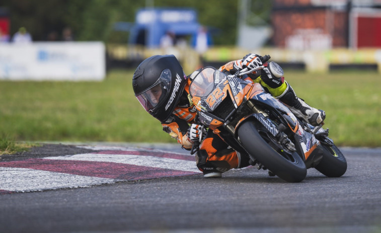 El pontés Fran da Silva, subcampeón Mini GP110 de la VF Timing gallega