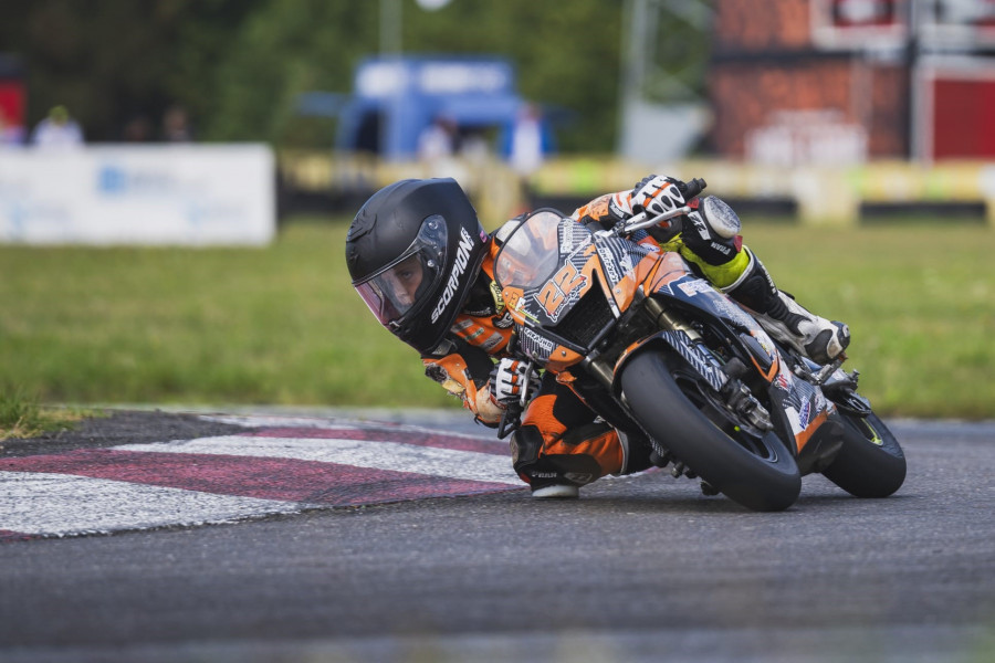 El pontés Fran da Silva, subcampeón Mini GP110 de la VF Timing gallega