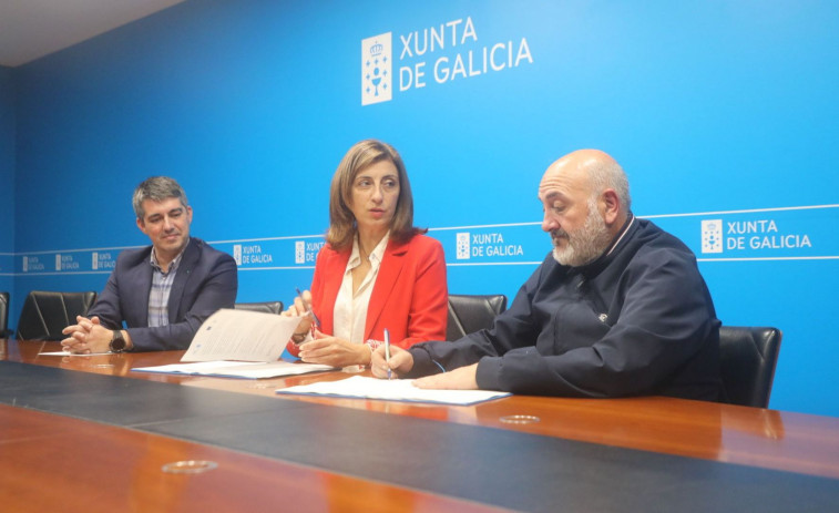 Ares y la Xunta firman un convenio para mejorar el abastecimiento en la villa