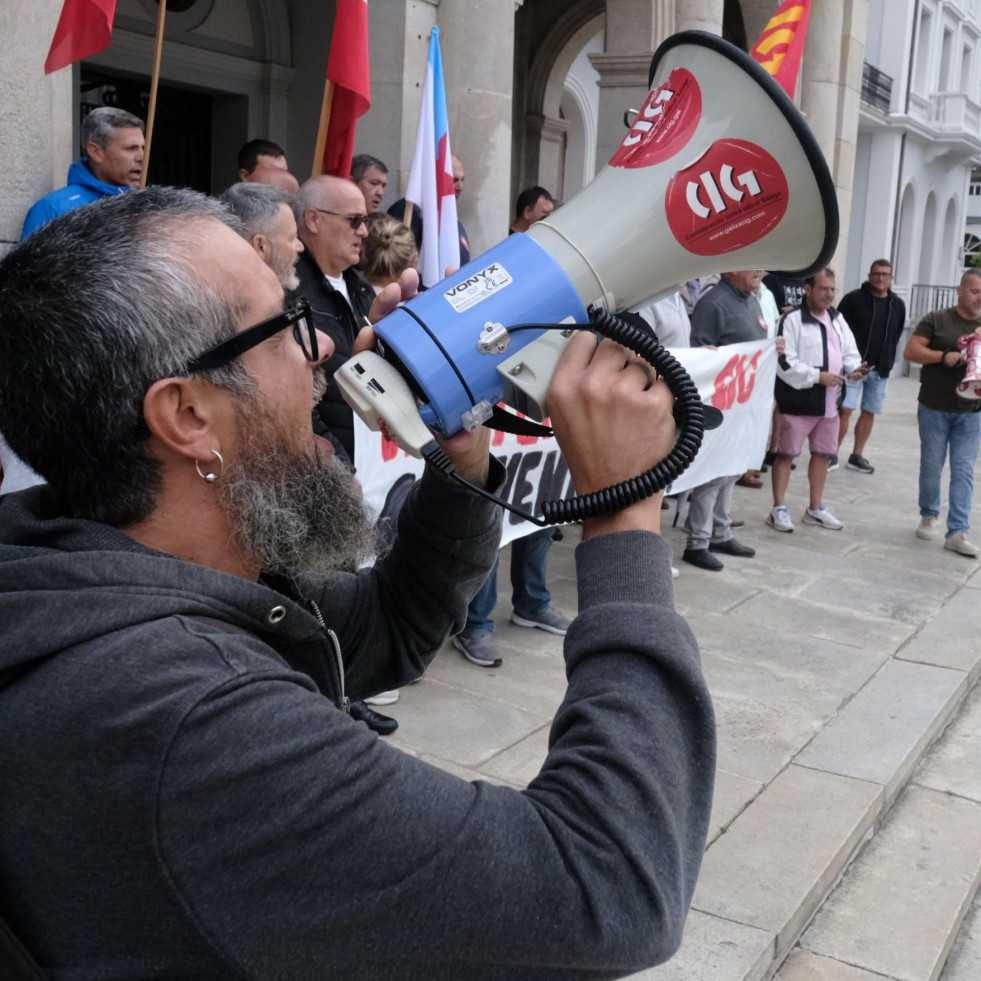 Concentraciones en A Coruña y Pontevedra en solidaridad con los trabajadores de Maitours