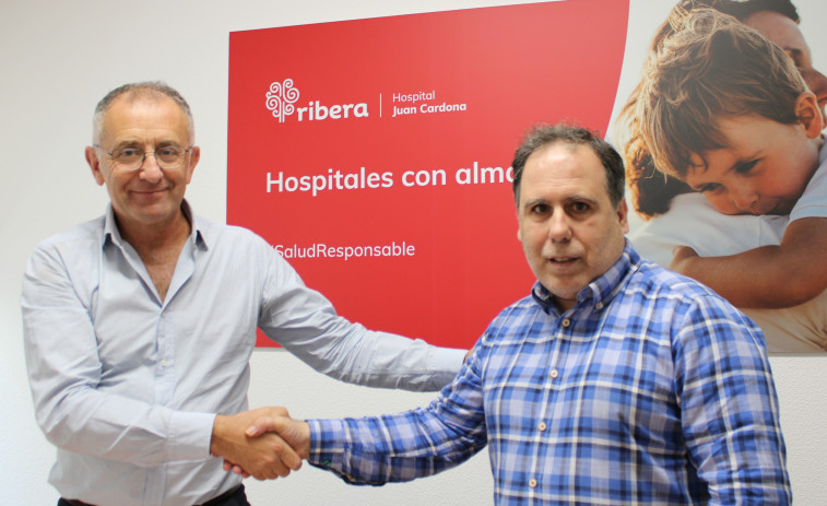 El hospital Ribera Juan Cardona y el Baxi Ferrol renuevan su convenio