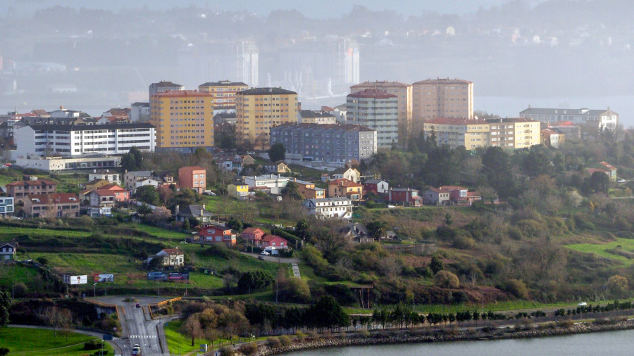 La ciudad de Ferrol tiene cinco zonas tensionadas por el precio del alquiler