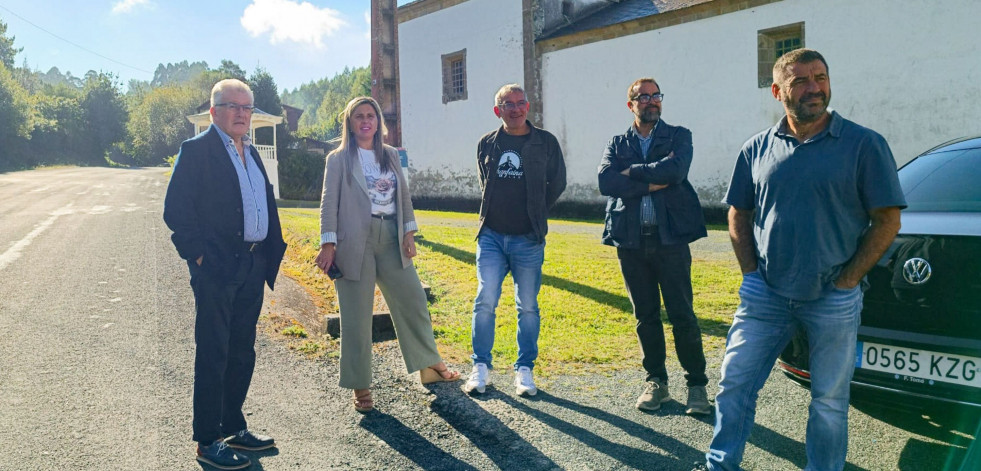 San Sadurniño estudia con la Diputación varias mejoras en la red vial