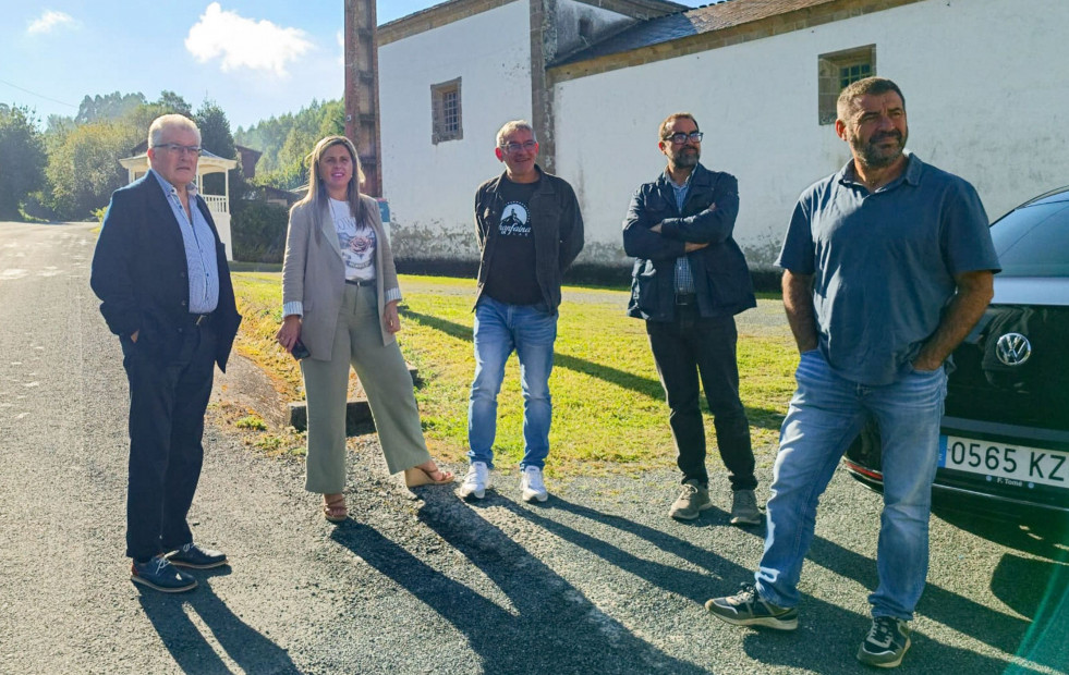 San Sadurniño estudia con la Diputación varias mejoras en la red vial