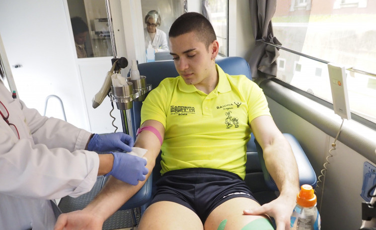 Una unidad para donar sangre se desplazará este martes a As Somozas