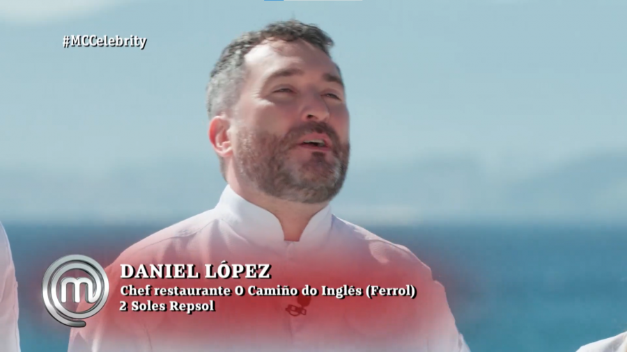 Ferrol en MasterChef Celebrity: el chef ferrolano Dani López rinde tributo a la ciudad