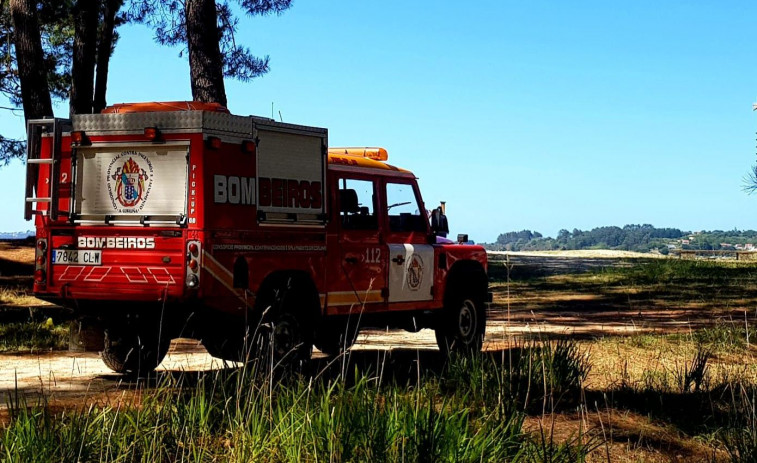 Declarado un incendio en una vivienda de A Capela