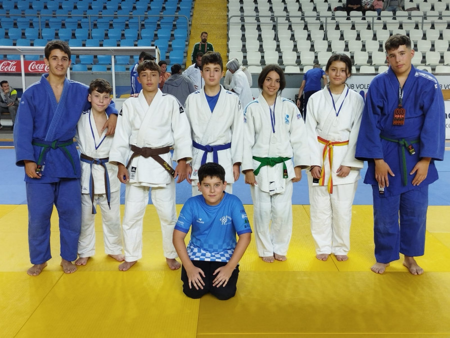 La AD Ferrolterra triunfa en el Trofeo San Froilán de judo