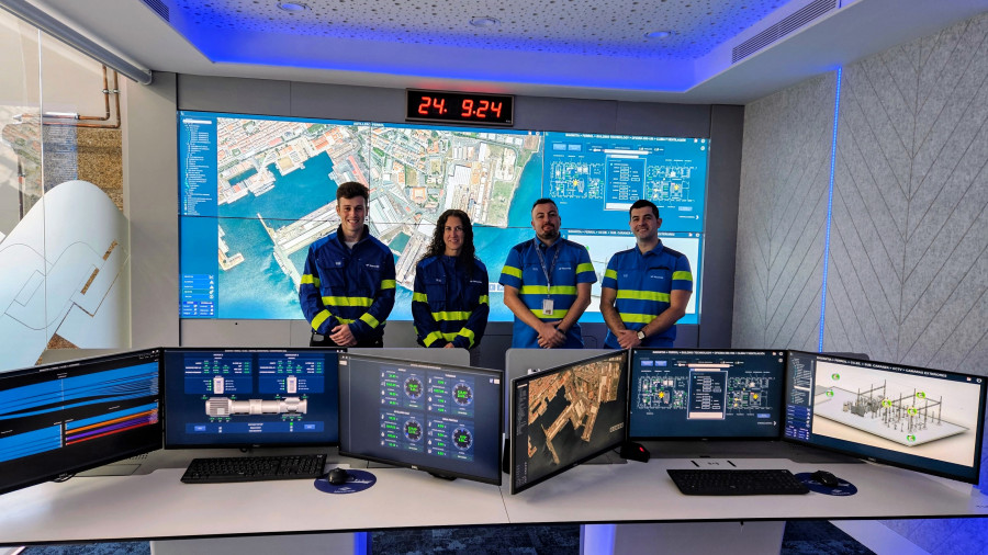 Nuevo premio para el Gemelo Digital de Navantia en la ría de Ferrol