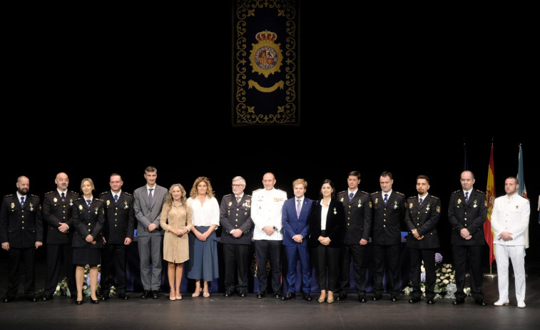 La Policía Nacional de Ferrol-Narón conmemoró los Santos Ángeles Custodios