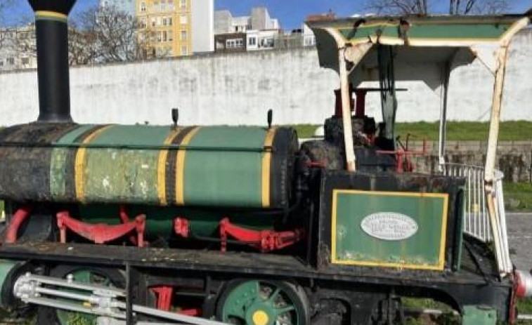 Una firma de Vedra reparará la locomotora de vapor del Arsenal fabricada en 1885