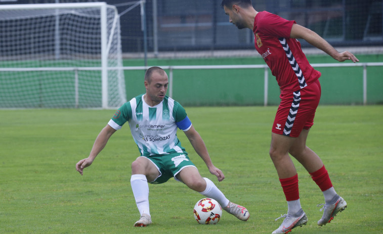 Accidentado partido del Somozas ante un Sarriana vencedor