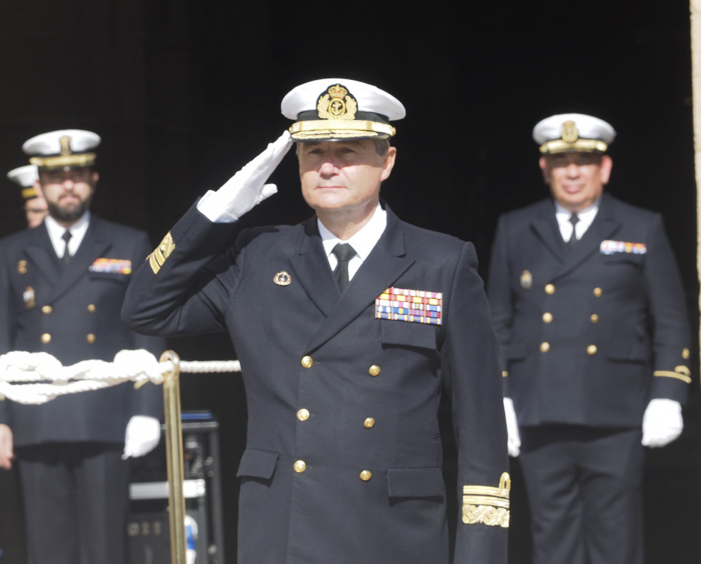 Toma de posesión do novo almirante do Arsenal  Gonzalo Villar (3)