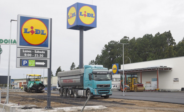 Lidl abrirá el día 31 en el polígono de Vilar do Colo su tercer establecimiento en la comarca