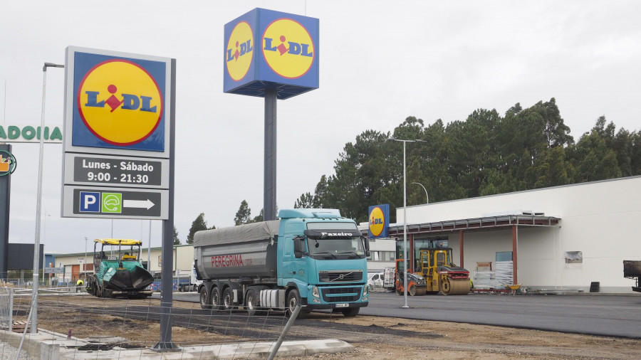 Lidl abrirá el día 31 en el polígono de Vilar do Colo su tercer establecimiento en la comarca