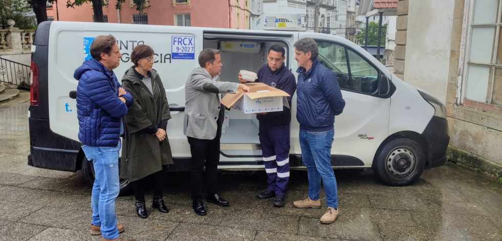 El programa Xantar na Casa llegará a 28 familias de la zona rural de Ortigueira