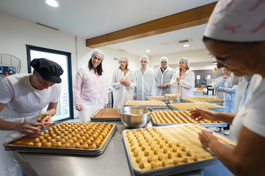 La secretaria general de PPdeG puso en valor la actividad de la empresa Maruxas de Nata