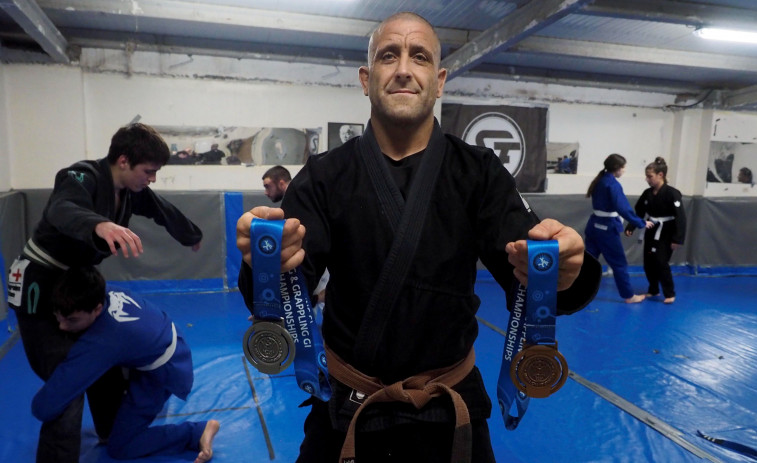 Manuel Permuy, plata y bronce master el Mundial de grappling: “No contaba con rendir así, pero no está nada mal”