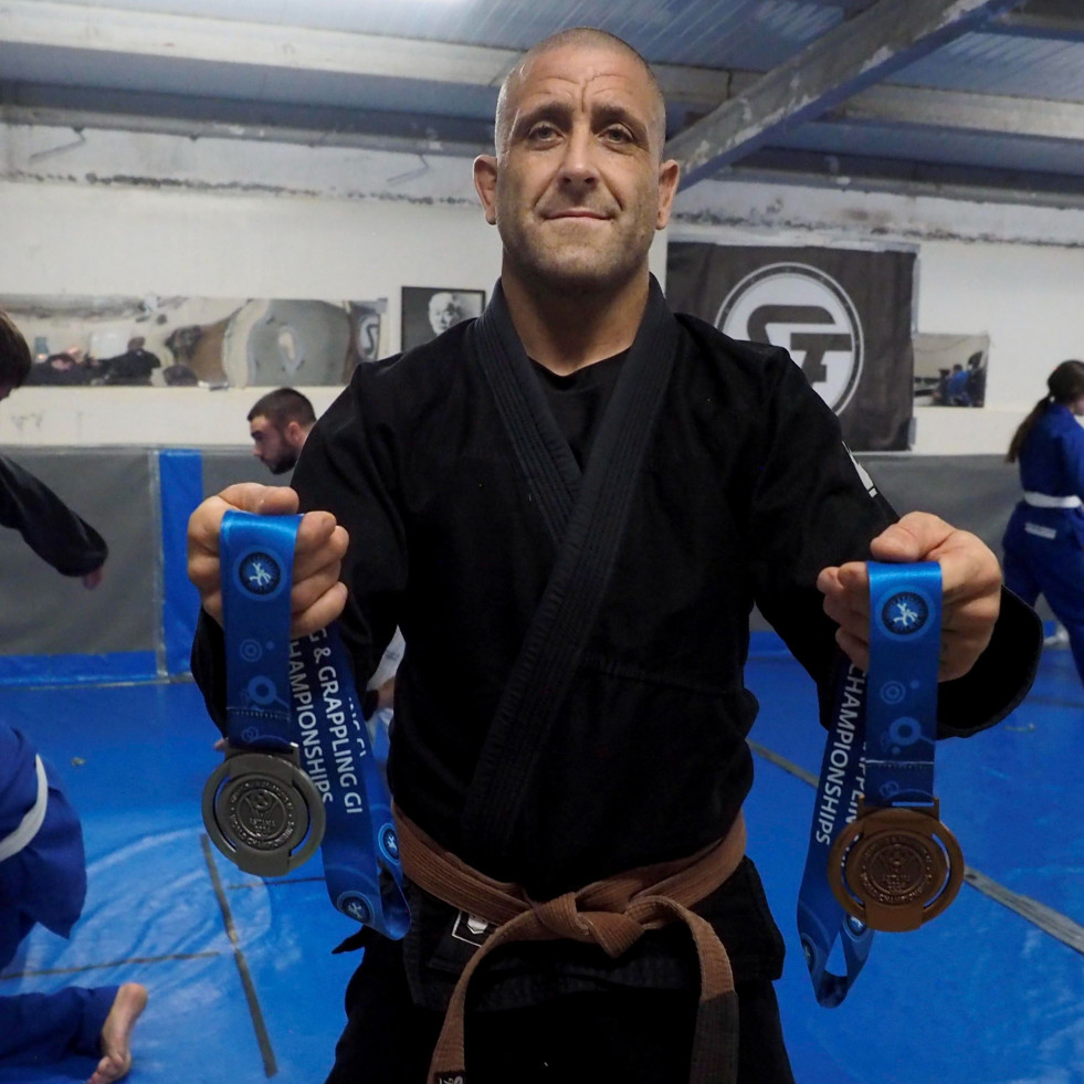 Manuel Permuy, plata y bronce master el Mundial de grappling: “No contaba con rendir así, pero no está nada mal”