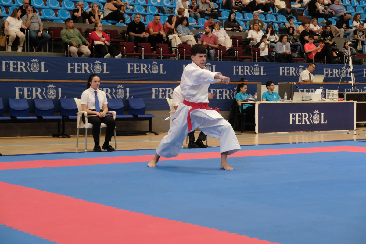 Exhibicion kata karate ferrol