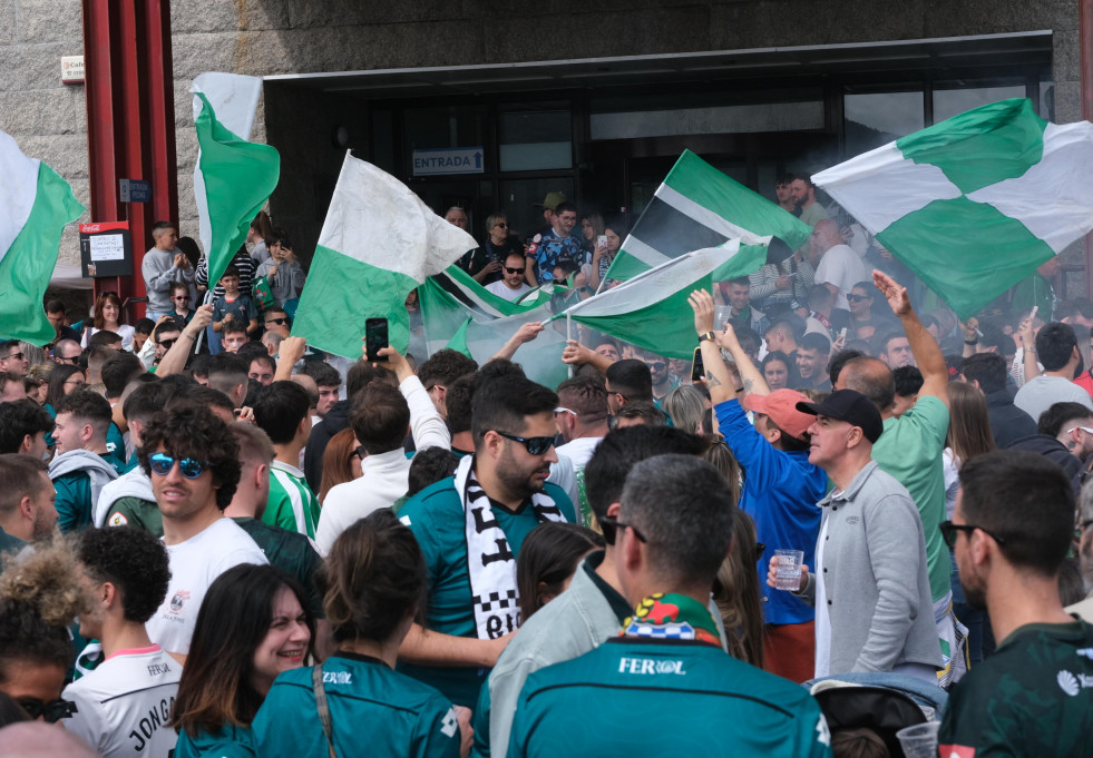 Doble ración de previa en Ferrol: Baxi y Racing unen fuerzas para que A Malata sea una fiesta